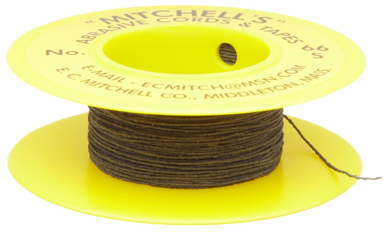 Mitchell Abrasives - 66S-25 66-S Round Abrasive Cord, Silicon Carbide 280 Grit .012" Diameter x 25 Feet - NewNest Australia