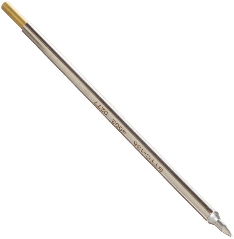 Metcal STTC-138 STTC Series Soldering Cartridge for Most Standard Applications, 775°F Maximum Tip Temperature, Chisel 30° , 1.5mm Tip Size, 9.9mm Tip Length - NewNest Australia