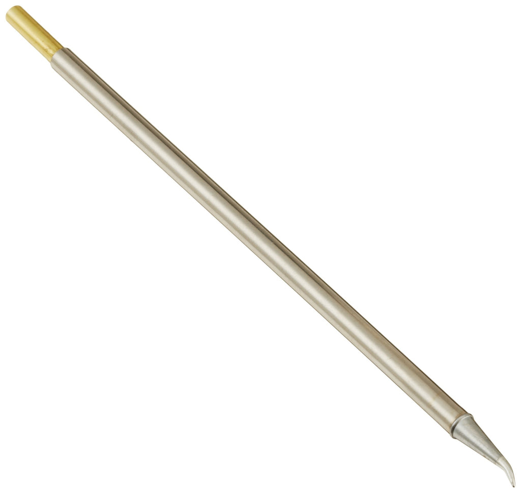 Metcal STTC-044 STTC Series Soldering Cartridge for Temperature Sensitive Applications, 675°F Maximum Tip Temperature, Conical Sharp Bent 30° Long Reach, 0.5mm Tip Size, 14.5mm Tip Length - NewNest Australia