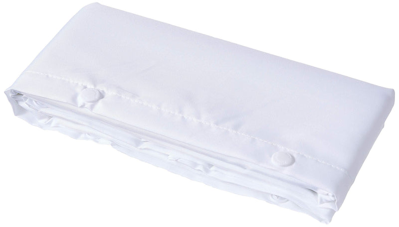 Hookless Fabric Snap-In Shower Curtain Liner, 70x54 In, White 70x54 In. - NewNest Australia