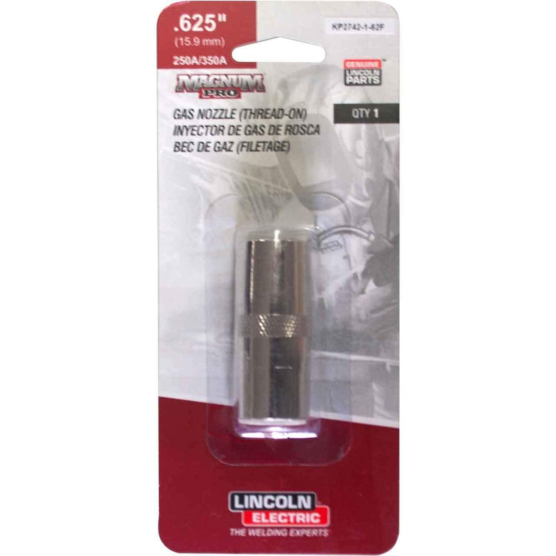 Lincoln Electric Magnum PRO Flush Gas Nozzle | 5/8" ID with 350 Amp Rating | Compatible with Magnum PRO Welding Guns | KP2742-1-62F - NewNest Australia