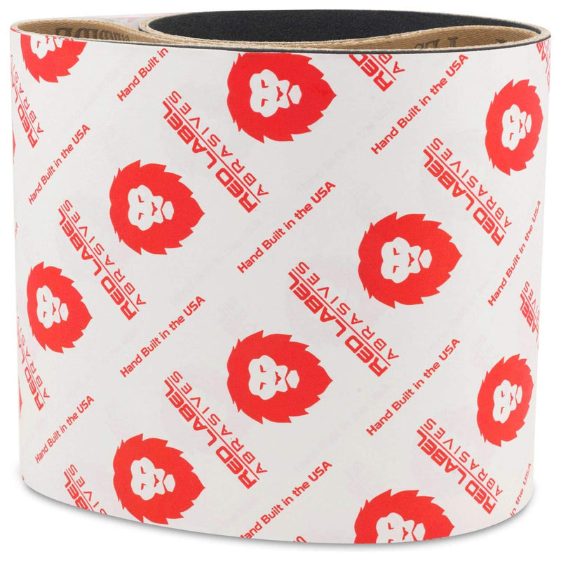 Red Label Abrasives 6 X 48 Inch 400 Grit Silicon Carbide Sanding Belts, 2 Pack - NewNest Australia