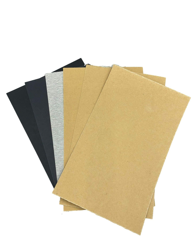 Sandpaper 6 Pcs Set(#60,#100,#240,#400,#600,#1000) 5.5×9.1in. (1) - NewNest Australia