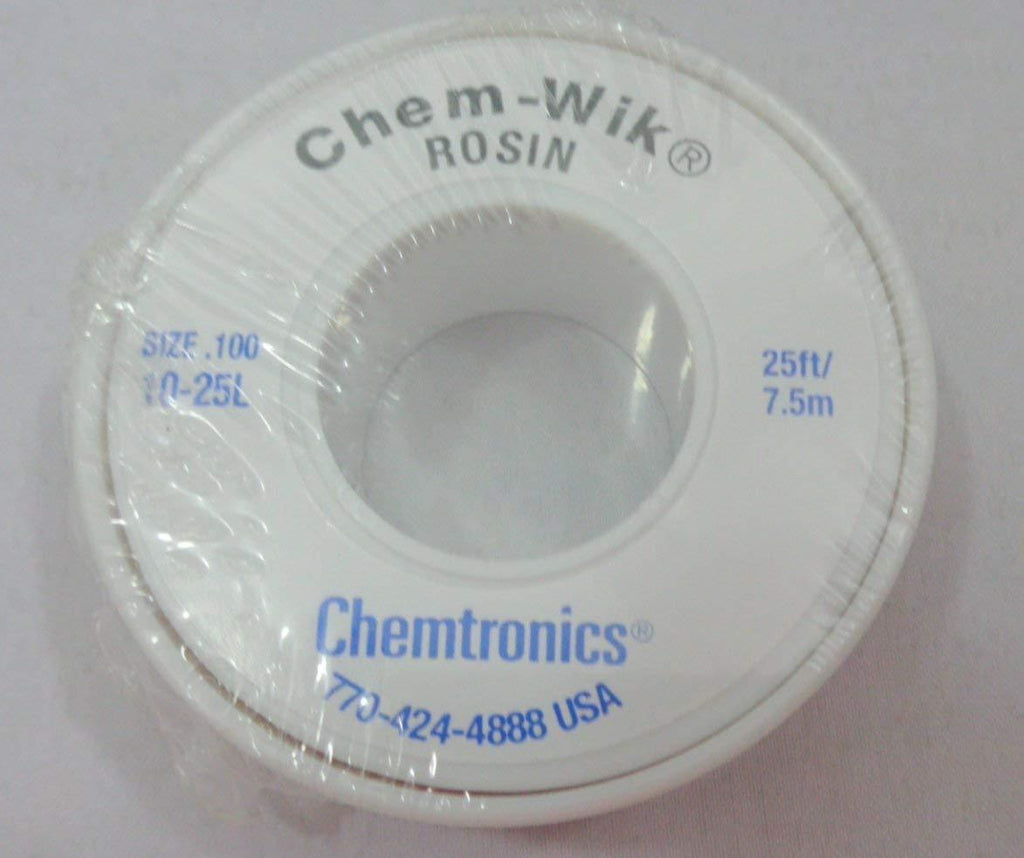 Chemtronics 10-25L Chem-Wik Rosin Desoldering Braid - NewNest Australia