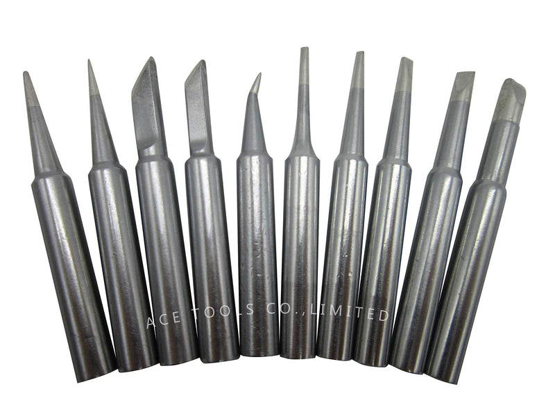 10 PCS WELLER WLC100 ST Soldering Tips Replace on WELLER SP40L SP40N WP25 WP30 WP35, WLC100 (China Made Brand “ACE") - NewNest Australia