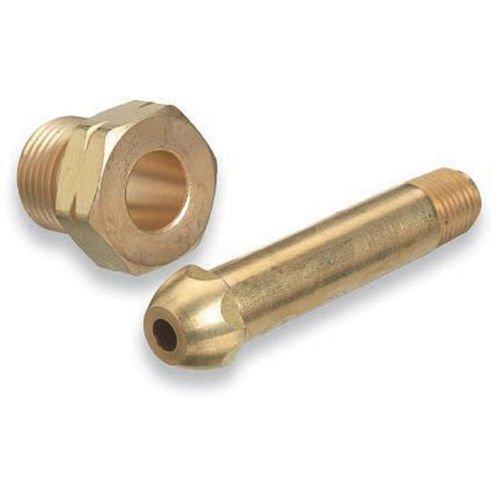 CGA-510 Nut & 3" Nipple, Regulator Inlet Fittings (Propane Acetylene) - NewNest Australia