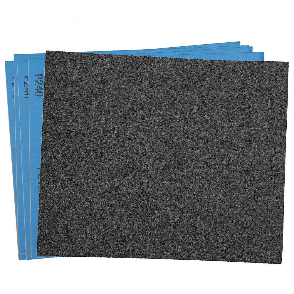 240 Grit Dry Wet Sandpaper Sheets by LotFancy - 9 x 11" Silicon Carbide Sandpaper for Metal Sanding, Automotive Polishing, Wood Furniture Finishing, Wood Turing Finishing, Pack of 30 240 Grit - NewNest Australia