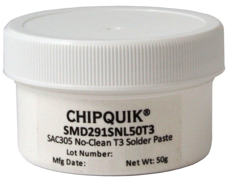 Solder Paste in jar 50g (T3) SAC305 no clean - NewNest Australia