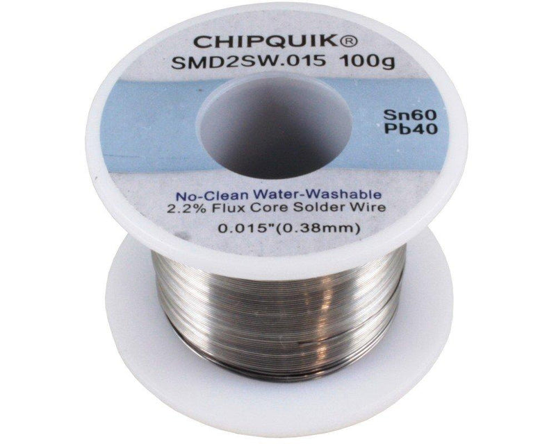 Solder Wire 60/40 Tin/Lead no-clean .015 100g ULTRA THIN - NewNest Australia