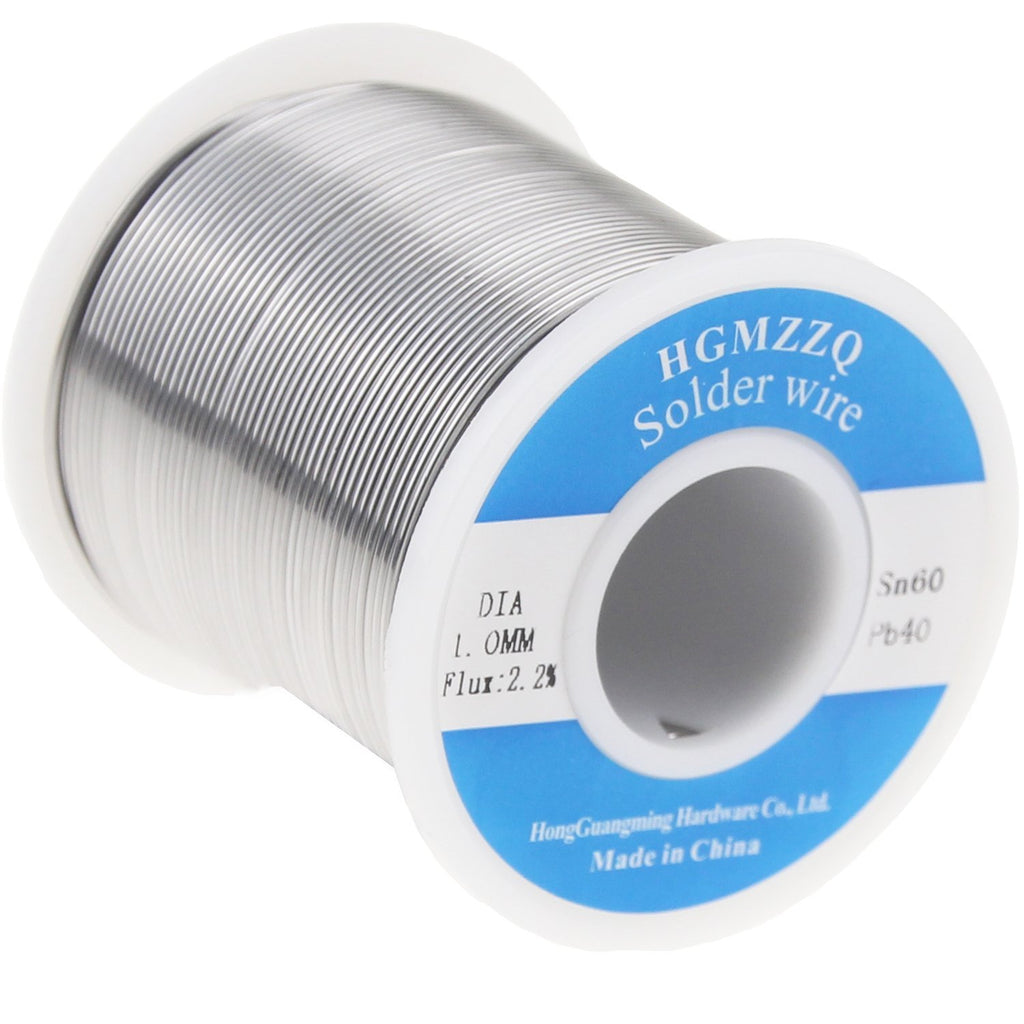 HGMZZQ 60/40 Tin Lead Solder Wire with Rosin for Electrical Soldering 0.039inch (1.0mm-1lb) 1.0mm-1lb - NewNest Australia