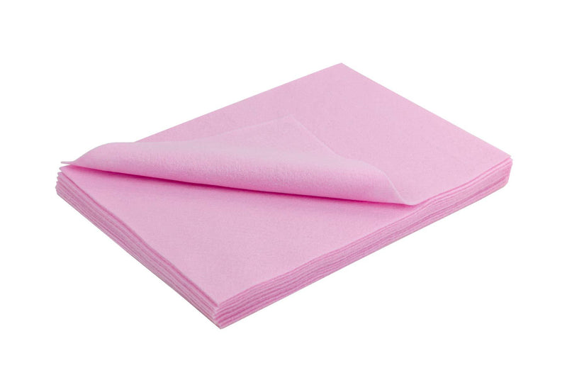 Felt - 12 Sheets, 9"x12" - Pink - NewNest Australia