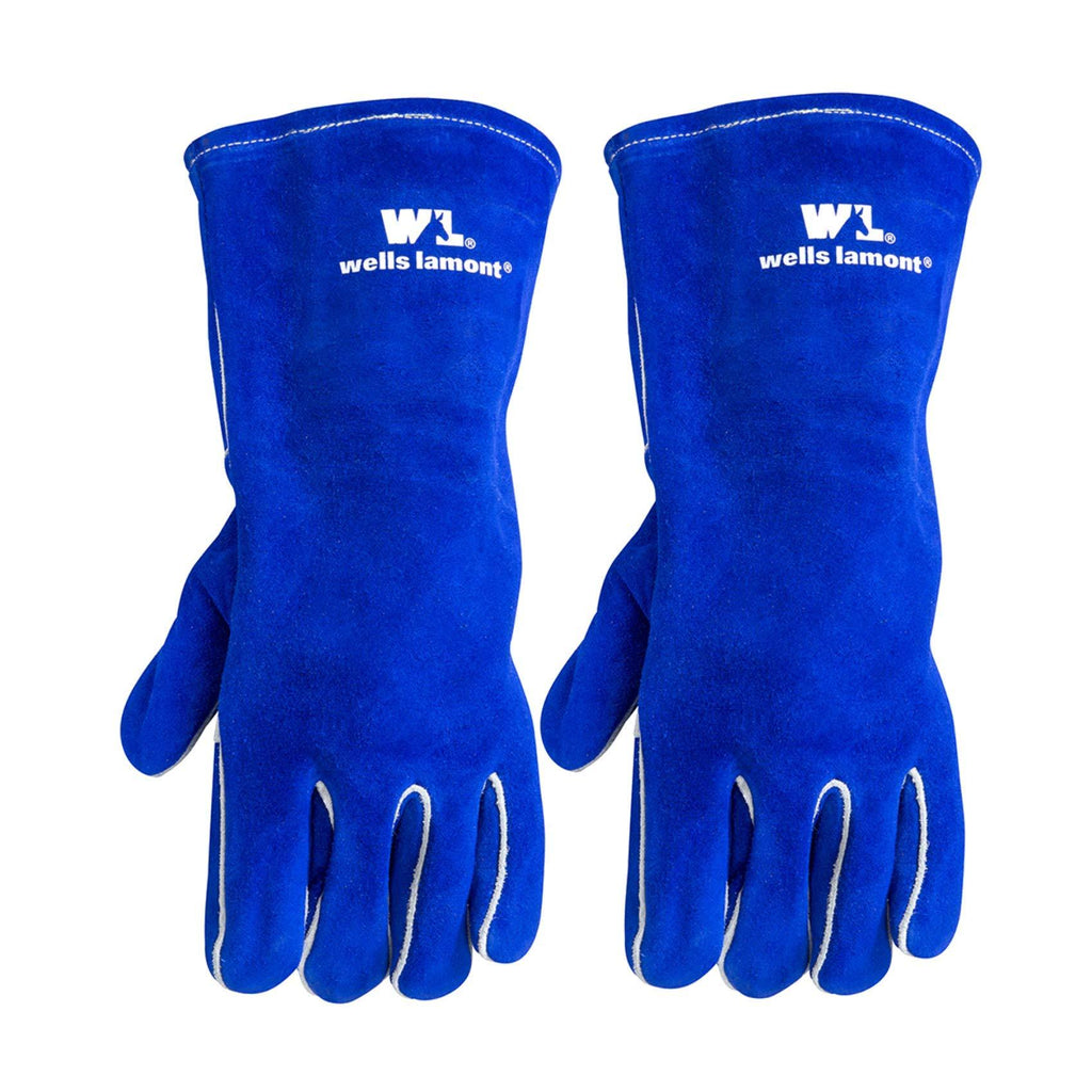 2 Pair Pack Left Hand Only Lined Leather Welding Gloves, Large (Wells Lamont 1054LN-LHO) - NewNest Australia