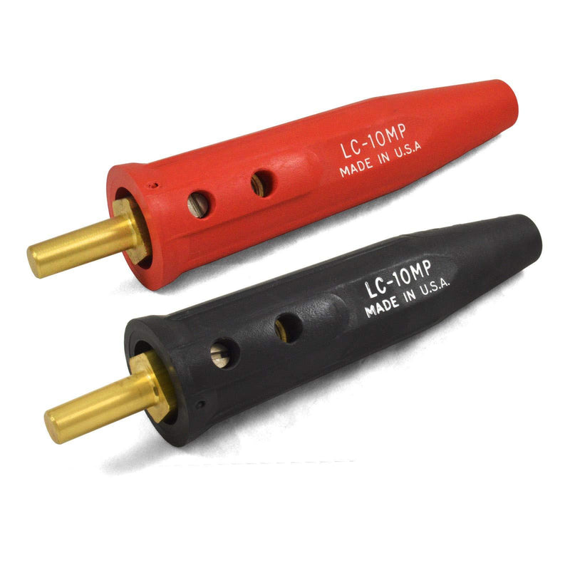 Lenco LC-10MP (Red & Black) Tapered Cable Plug for Welder, 05080 & 05081 (Cable sizes 4-1/0) - NewNest Australia