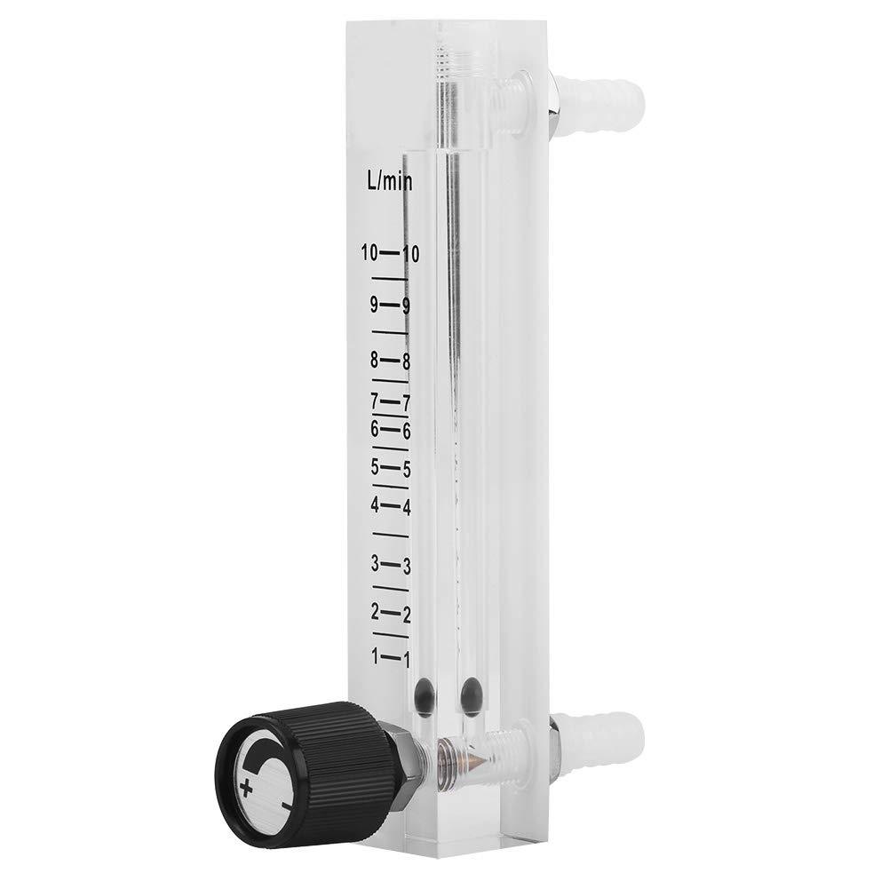 Gas Flowmeter, LZQ-7 1-10LPM Unidirectional Flow Meter Oxygen Tester with Control Valve for Nitrogen, Air, Gas, Hydrogen - NewNest Australia