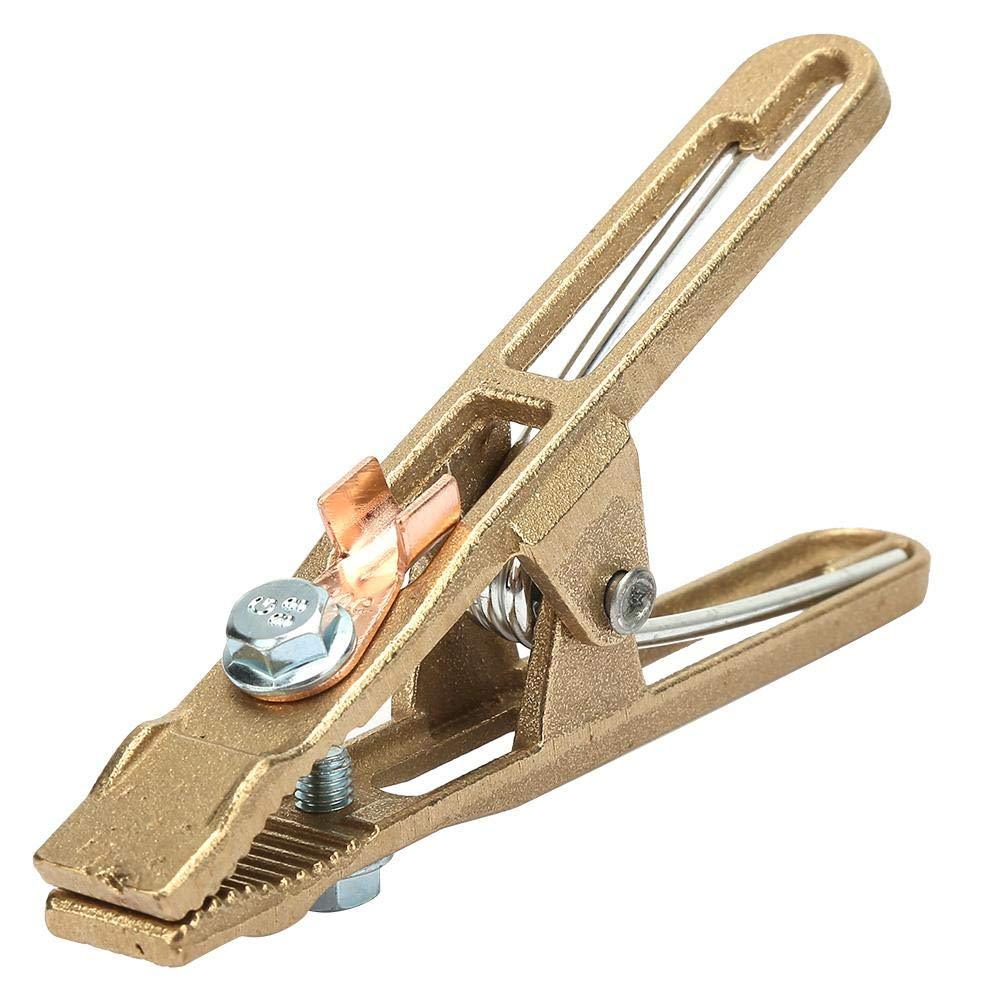 260/300/500A Brass A-shape Ground Welding Earth Clamp Welder Earth Ground Cable Copper Grip Clip Clamp for Welding Machine (260A) - NewNest Australia