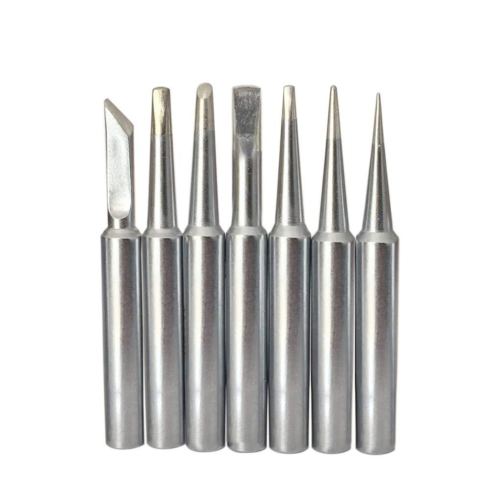 SolderFun Soldering Tips for Weller WLC100,Weller SP40/SP40N Irons Tips (7pcs) 7pcs - NewNest Australia