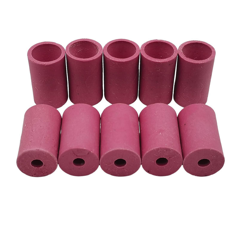 Sandblaster Gun Nozzles 10Pcs Tip Sand Blaster Replacement Cylinder Ceramic Abrasive Nozzles for Blasting (Pink) Pink - NewNest Australia
