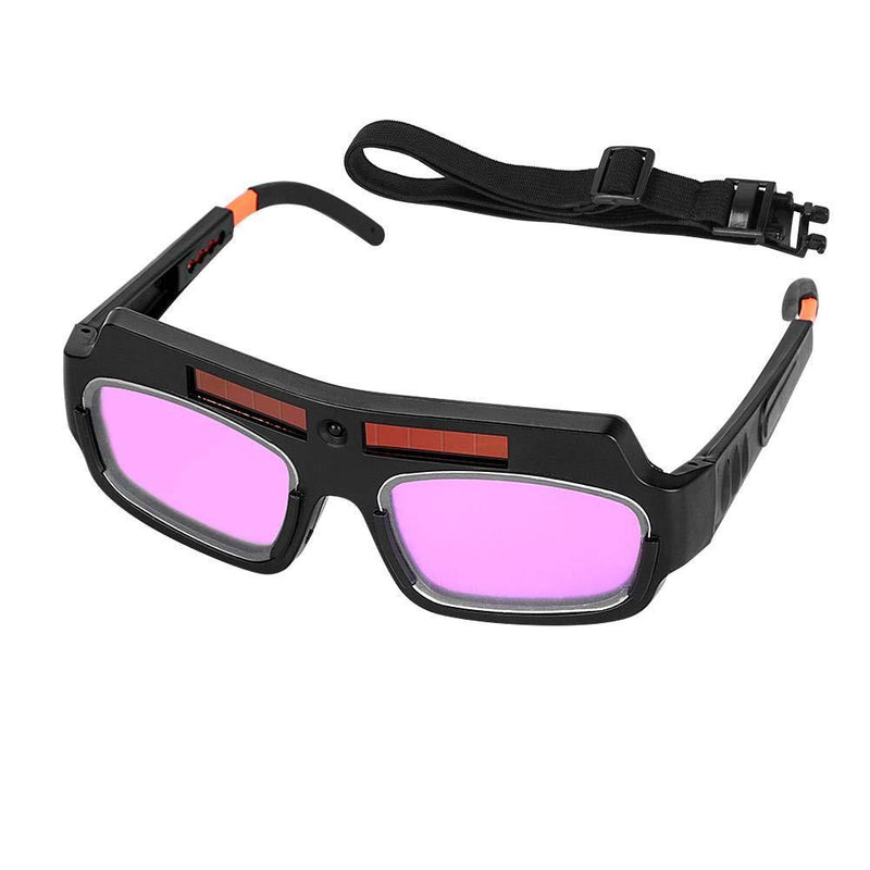 Auto Darkening Welding Goggles Solar Power Welder Eyes Glasses with Adjustable String, Anti-Fog Anti-Glare Welder Glasses Mask Helmet - NewNest Australia