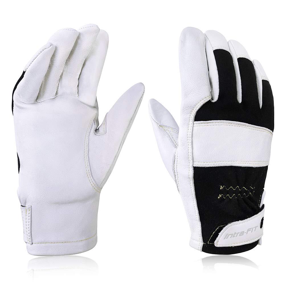Intra-FIT TIG Welding Gloves, Premium Grain Goatskin, Spark-Resistant Nomex Back, True Fit Medium 1pair - NewNest Australia