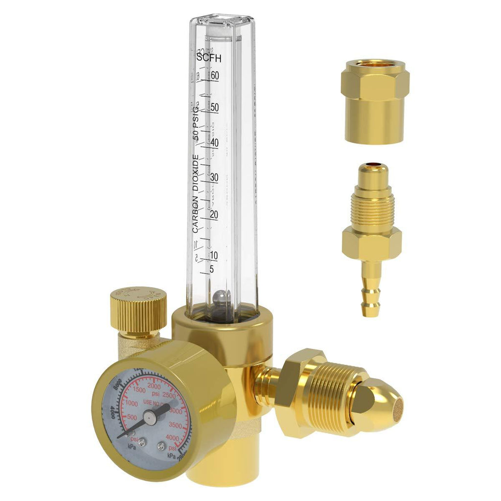 Yeswelder Argon/CO2 Mig Tig Flow Meter Gas Regulator Gauge Welding Weld - NewNest Australia