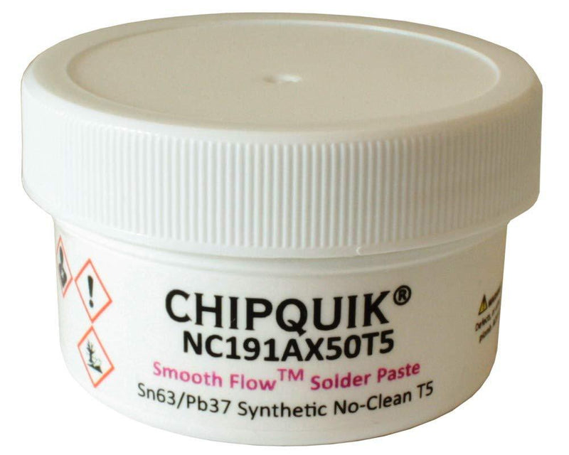 Smooth Flow Leaded Solder Paste Sn63/Pb37 T5 50g Jar - NewNest Australia