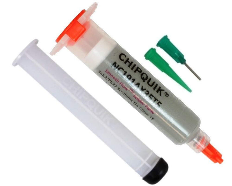 Smooth Flow Leaded Solder Paste Sn63/Pb37 T5 35g Syringe - NewNest Australia