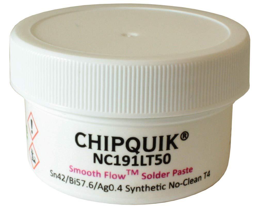 Smooth Flow Low Temp Solder Paste Sn42/Bi57.6/Ag0.4 T4 50g Jar - NewNest Australia