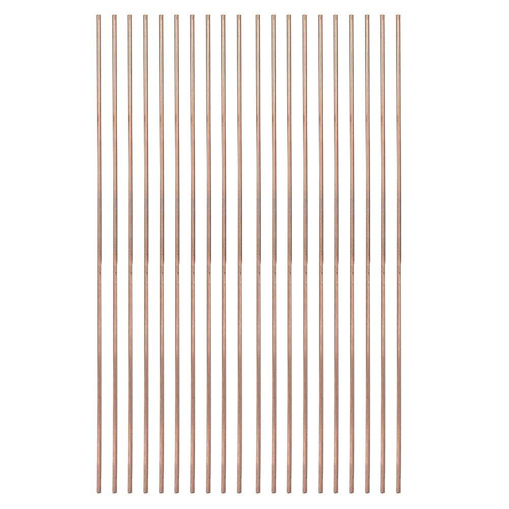 20Pcs Welding Rods, Round Phosphor Copper Welding Rod Welder Consumables for Air Conditioner Refrigerators, with Stable Performance - NewNest Australia