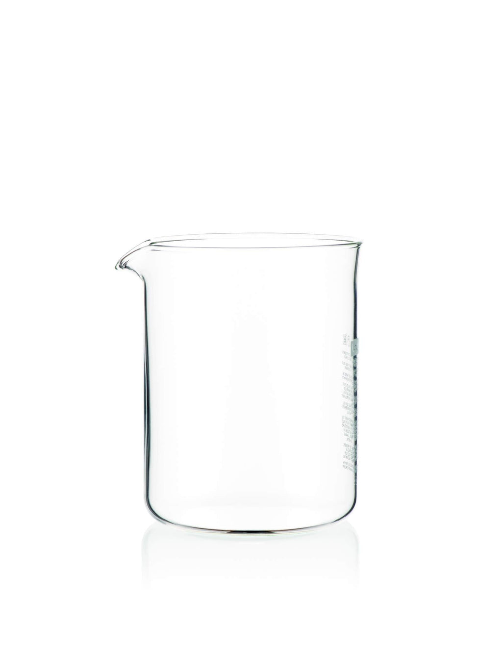 Bodum 1504-10 Coffee Press Beaker, Glass - 4 Cup, Transparent Single - NewNest Australia