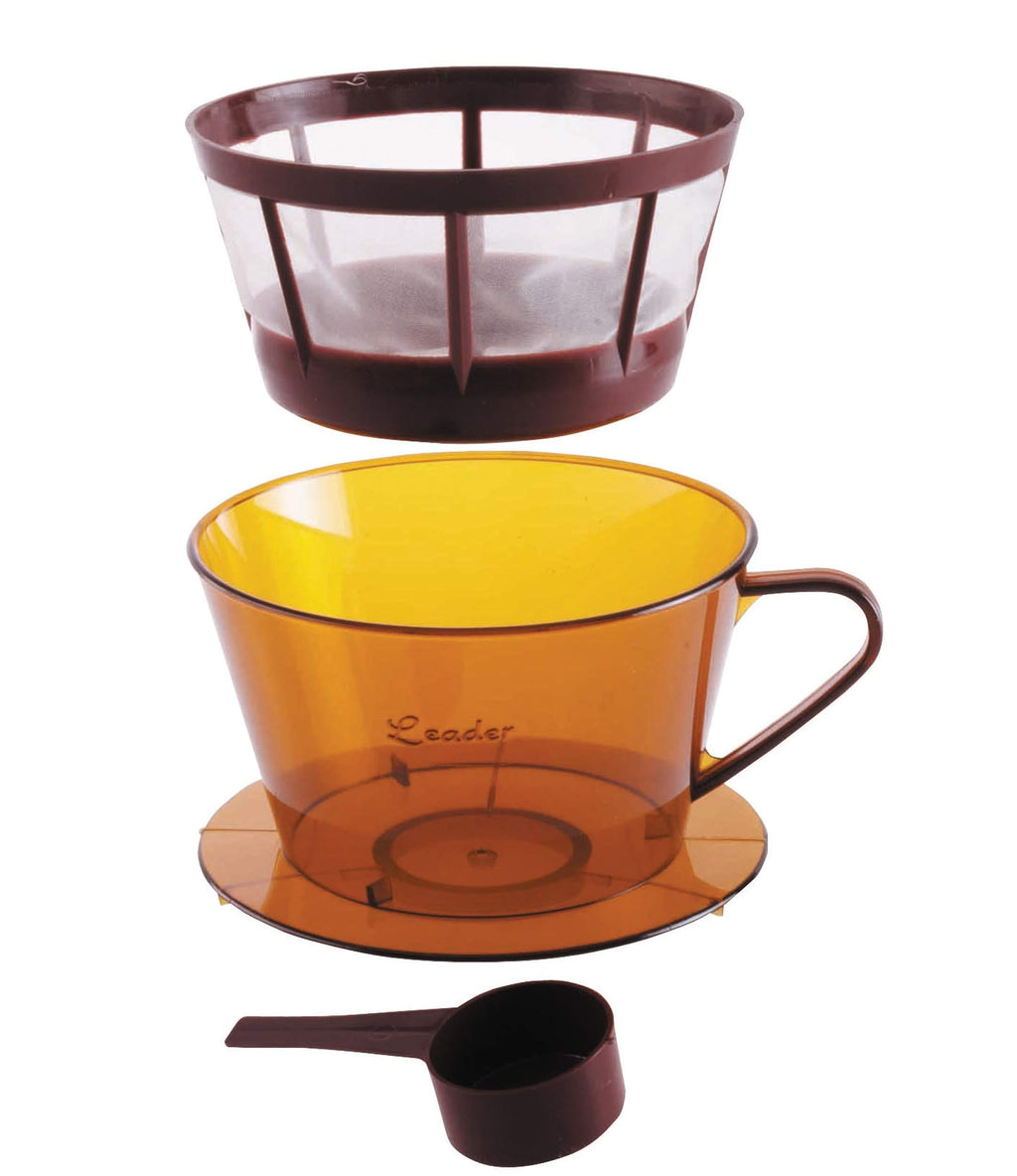 KitchenCraft Le'Xpress Pour Over Filter Coffee Maker Set with Scoop, Plastic, 3 Piece - NewNest Australia