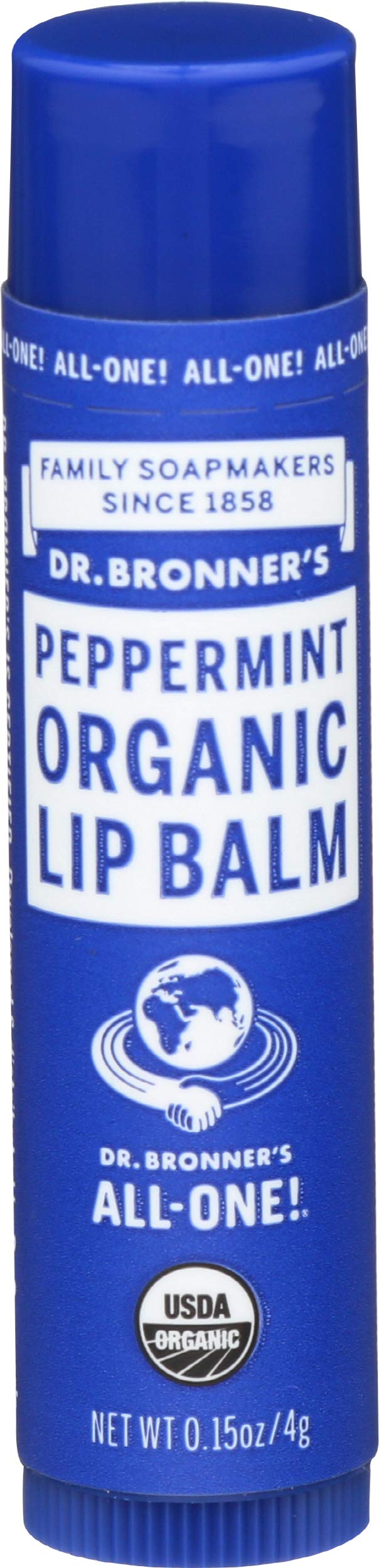 DR BRONNERS Organic Lip Balm Peppermint 4 g - NewNest Australia