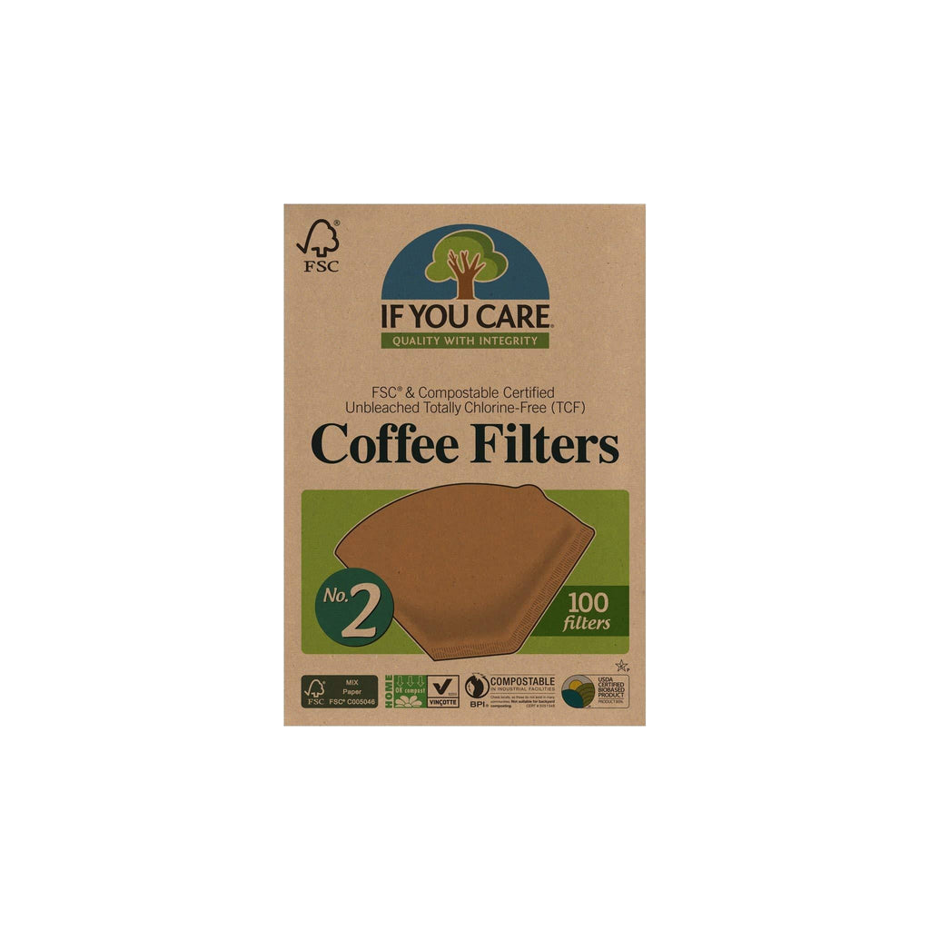 (Pack Of 12) If You Care - Coffee Filters No 2 - (100filt) - NewNest Australia