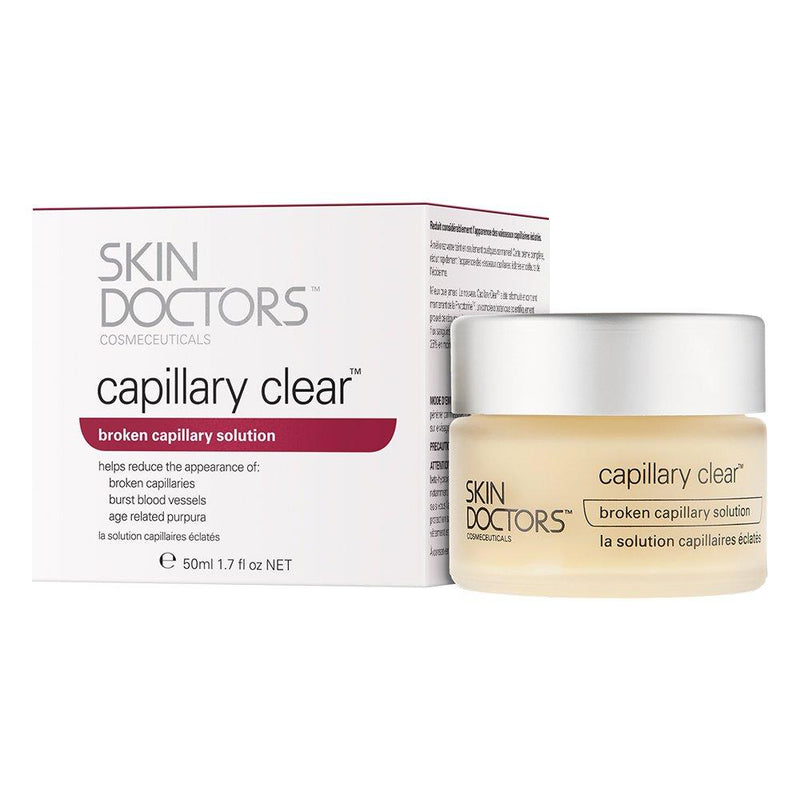 Skin Doctors Capillary Clear, Helps improve the appearance of broken capillaries, Reduces the appearance of burst blood vessels, help to reduce facial redness and promote an even complexion - 50ml - NewNest Australia