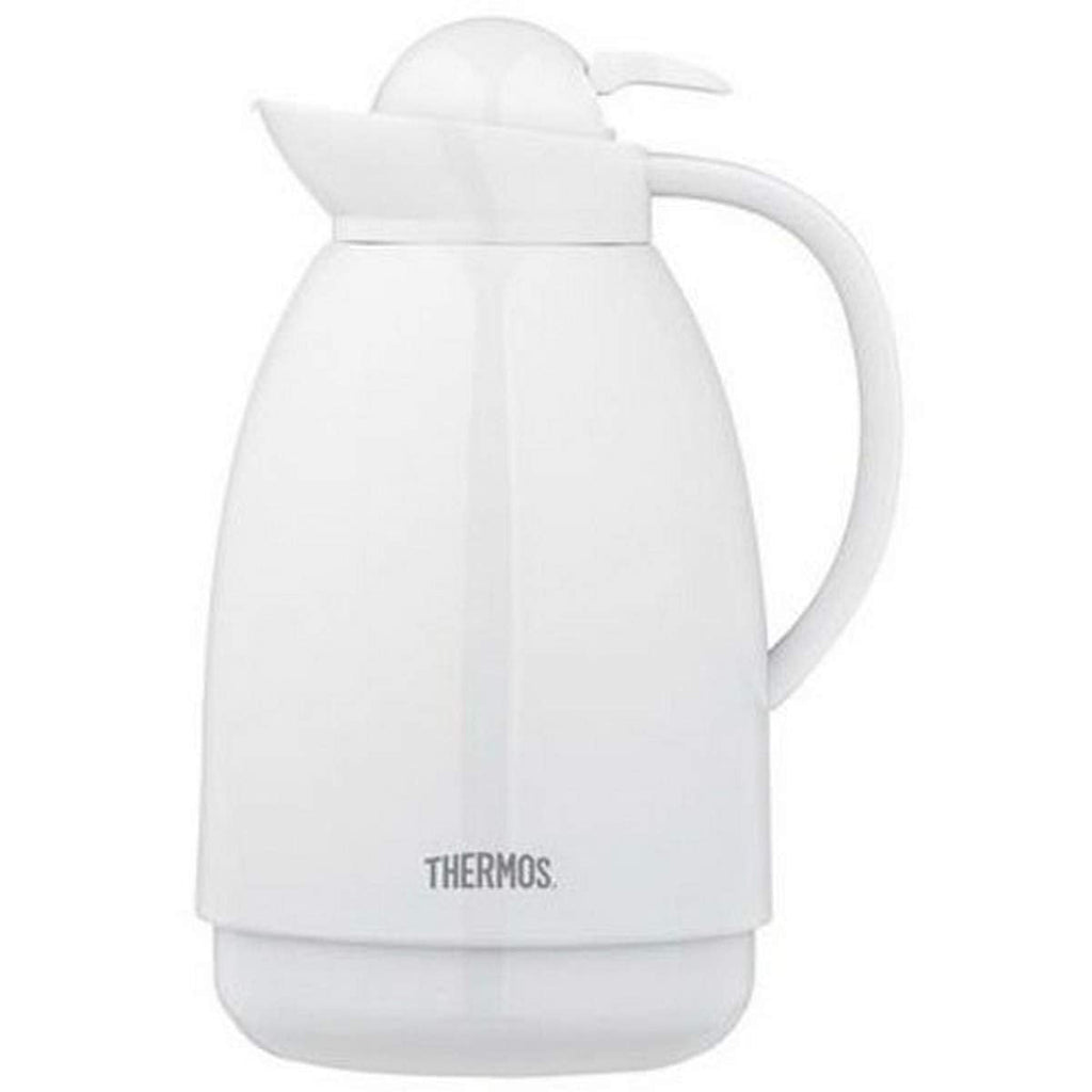 Thermos 710TRI4 34 oz White Glass Carafe, Stainless Steel, 2 milliliters - NewNest Australia