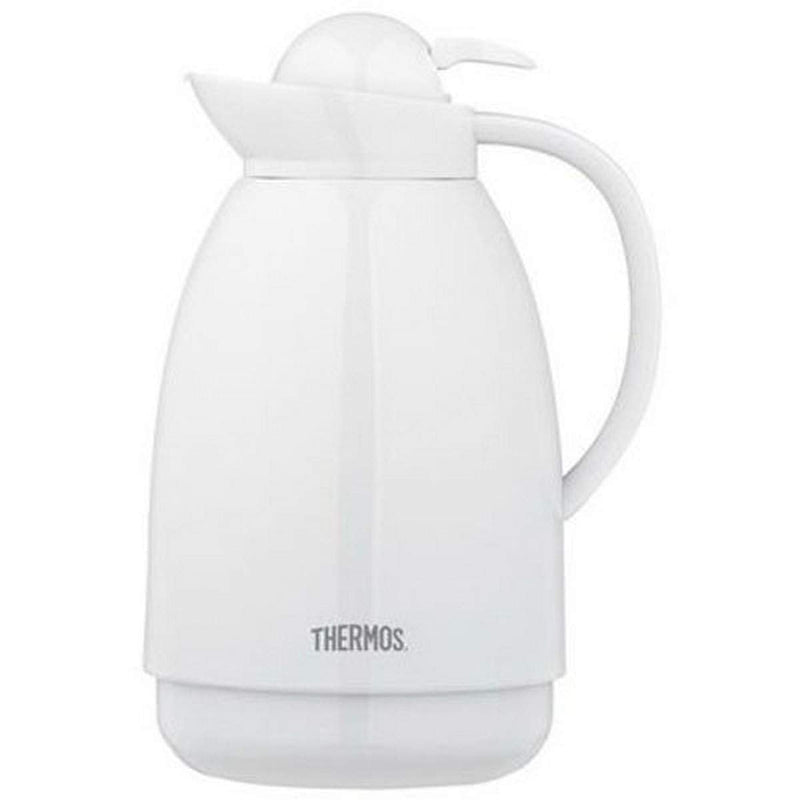 Thermos 710TRI4 34 oz White Glass Carafe, Stainless Steel, 2 milliliters - NewNest Australia