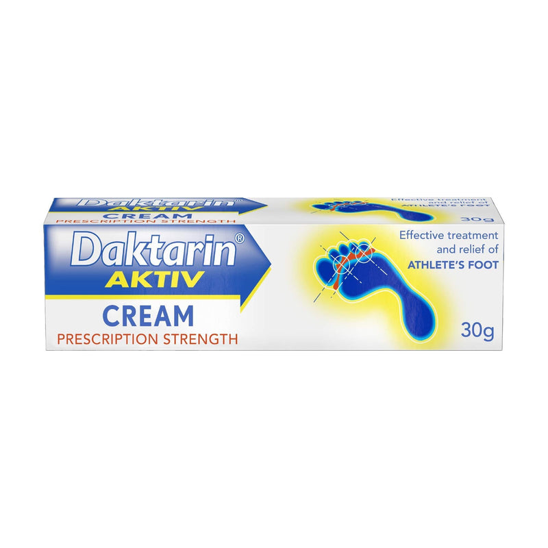 Daktarin Aktiv Cream – Help Treat Your Athlete's Foot - Athlete's Foot Cream - Foot Care - 30 g - NewNest Australia