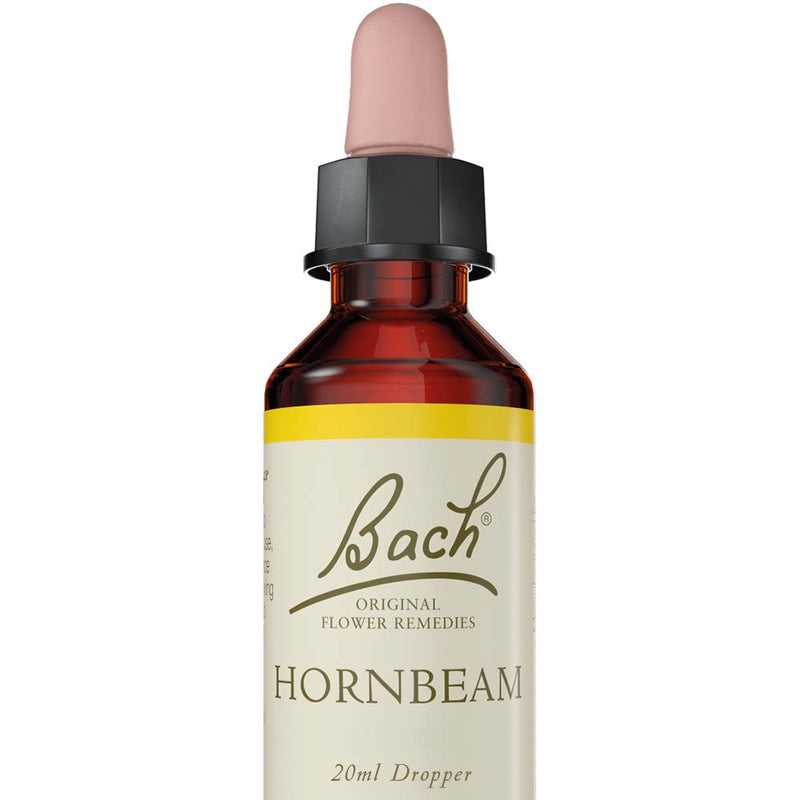 Bach Original Flower Remedy Hornbeam, Flower Essences, Vegan formula, Let me be me, An Individual and Personal Approach to Emotional Wellness, Easy to use, 1 Dropper Bottle x 20 ml - NewNest Australia