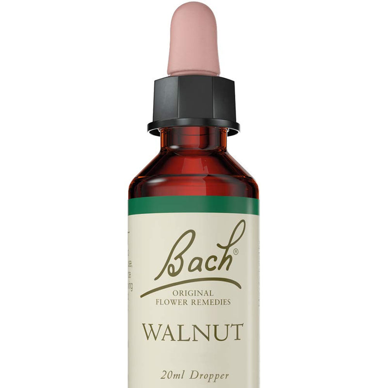 Bach Original Flower Remedy Walnut, Flower Essences, Vegan formula, Let me be me, An Individual and Personal Approach to Emotional Wellness, Easy to use, 1 Dropper Bottle x 20 ml - NewNest Australia