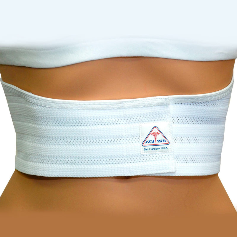 ITA-MED Breathable Elastic Rib Brace, Best Rib Belt for Women, Compression Rib Support Wrap/Binder for Broken, Cracked, Dislocated & Fractured Ribs, Made In USA, XX-Large 2X-Large - NewNest Australia