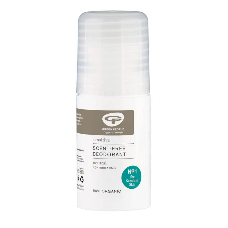 Green People Scent Free Deodorant 75ml | Natural & Organic Sensitive Deodorant | Gentle Deodorant for Men & Women with Sensitive Skin | Unperfumed, Paraben Free & Ethanol Free | Cruelty Free & Vegan - NewNest Australia