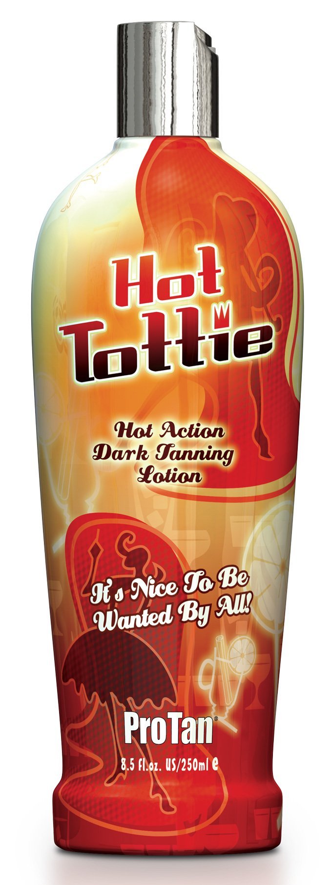 Pro Tan Hot Tottie Hot Action Dark Tanning Lotion - 250 ml 250 ml (Pack of 1) - NewNest Australia