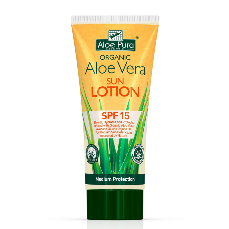 Aloe Vera Sun Lotion Spf15 - 200ml - NewNest Australia