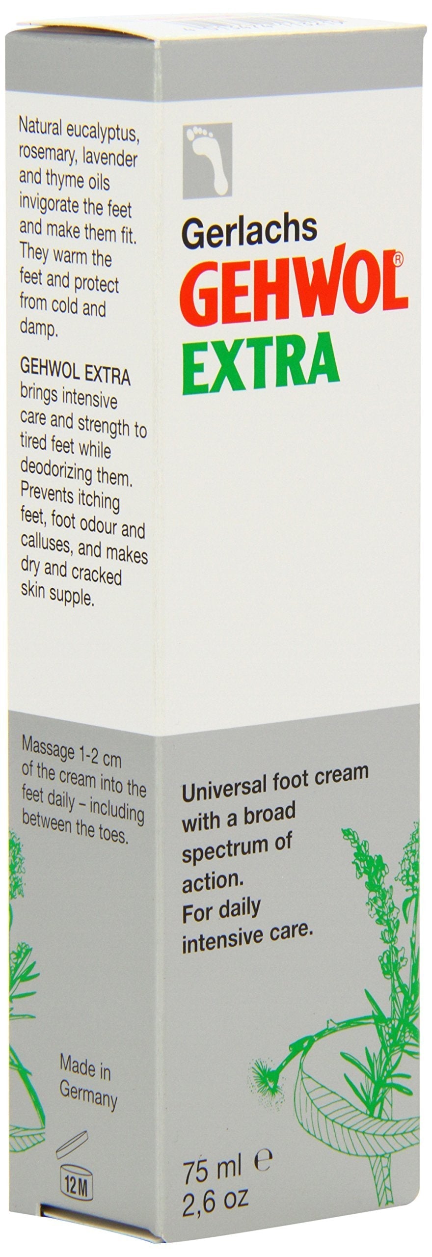 Gehwol 75ml Foot Cream Extra - NewNest Australia