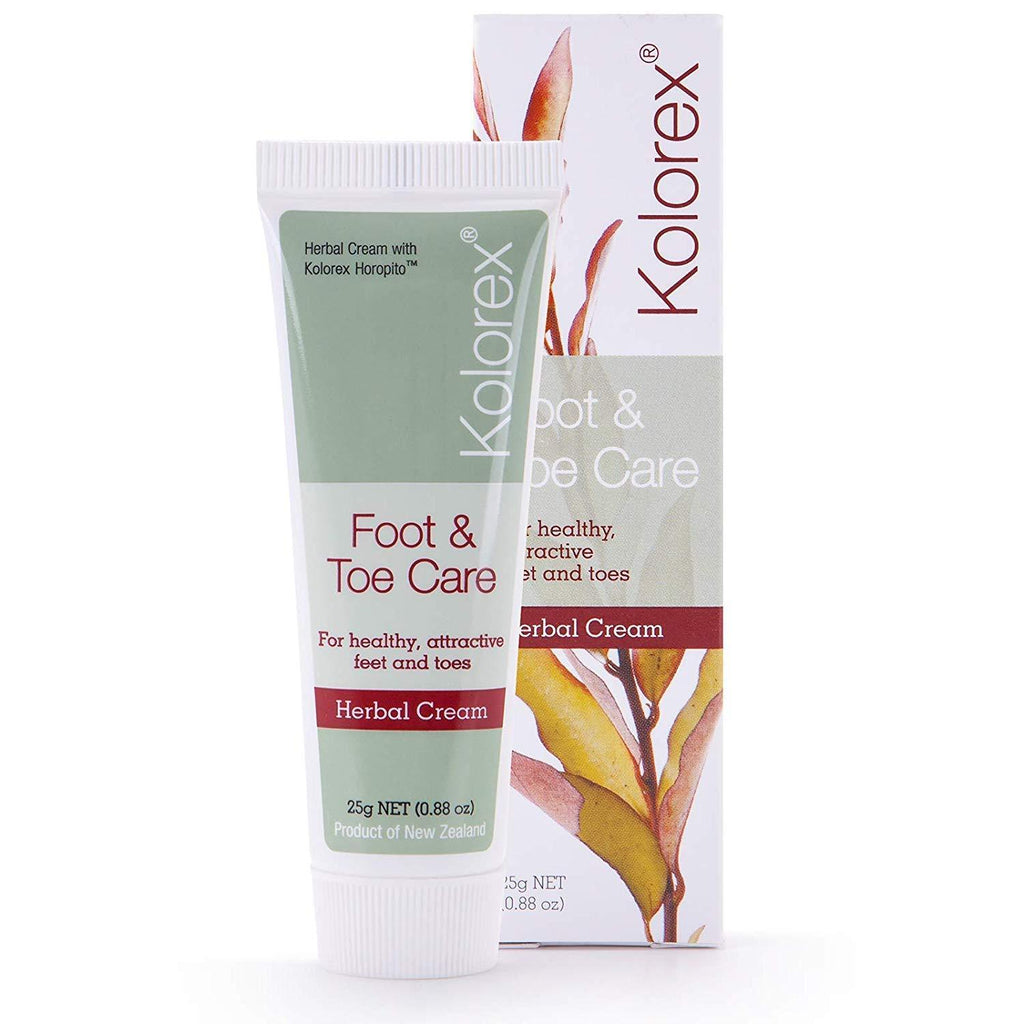 Kolorex Foot & Toe Care Cream - Herbal Foot Cream Enriched with Tea Tree Oil and New Zealand Herb Horopito, 25 Grams - NewNest Australia