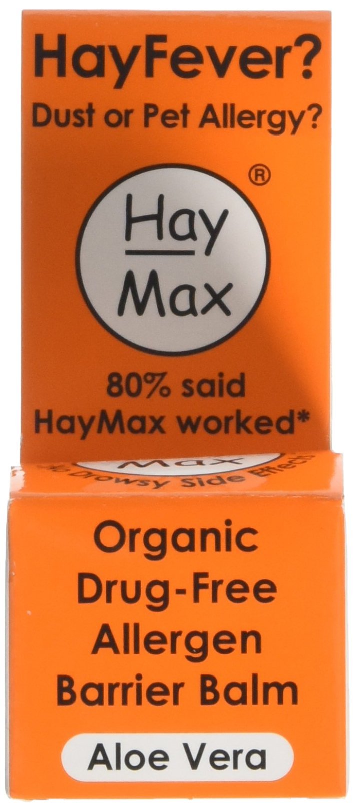 Haymax Aloe Vera Organic Pollen Balm For Hayfever 5 ml - NewNest Australia