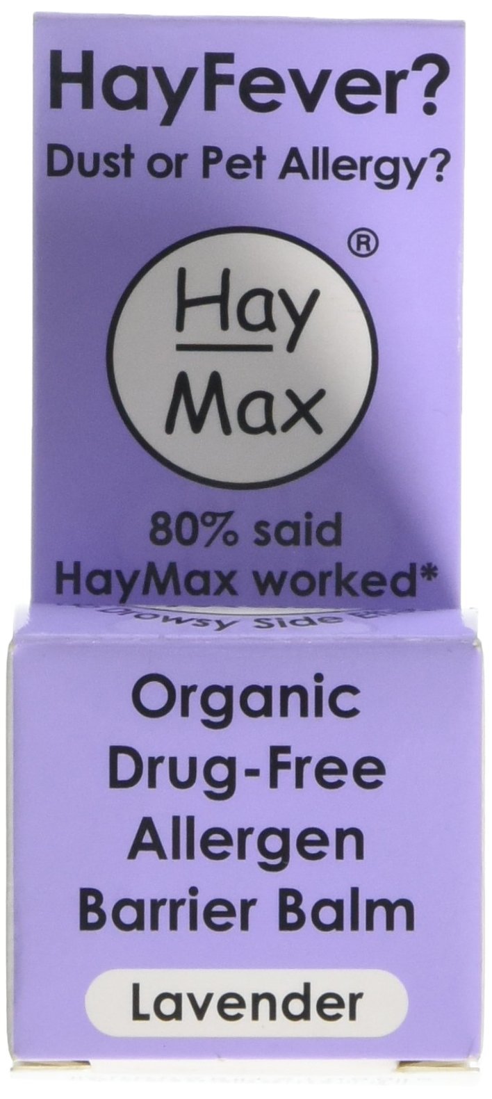 Haymax Lavender Organic Pollen Balm For Hayfever 5 ml - NewNest Australia