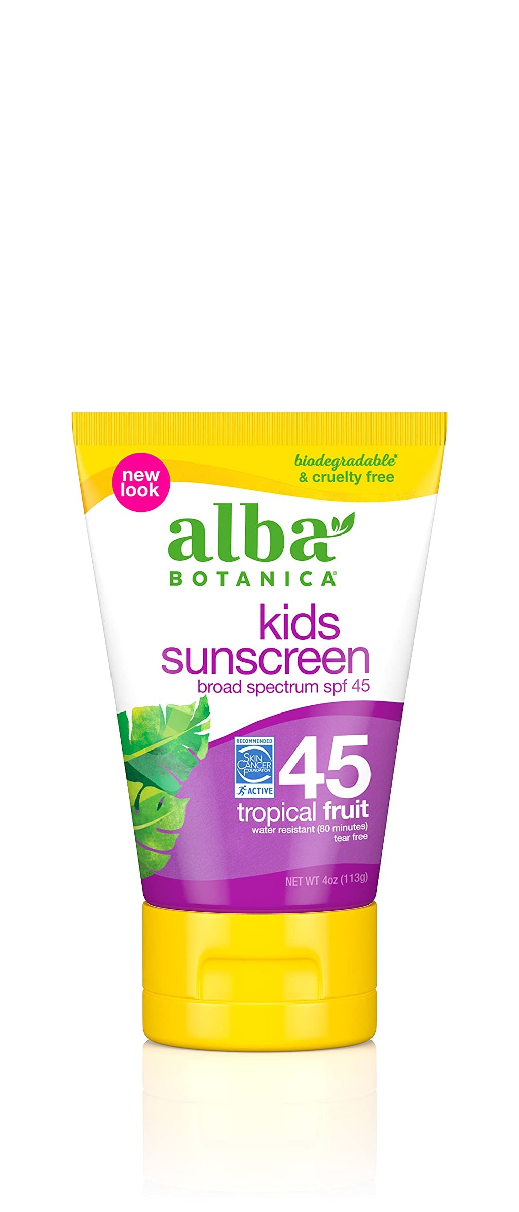 Alba Botanica Spf#45 Sunscreen Kids 4oz Tube - NewNest Australia