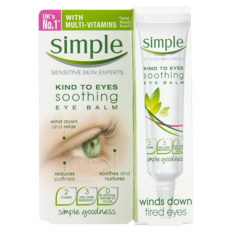 Simple Kind To Eyes Soothing Eye Balm 15 ml 15 ml (Pack of 1) - NewNest Australia