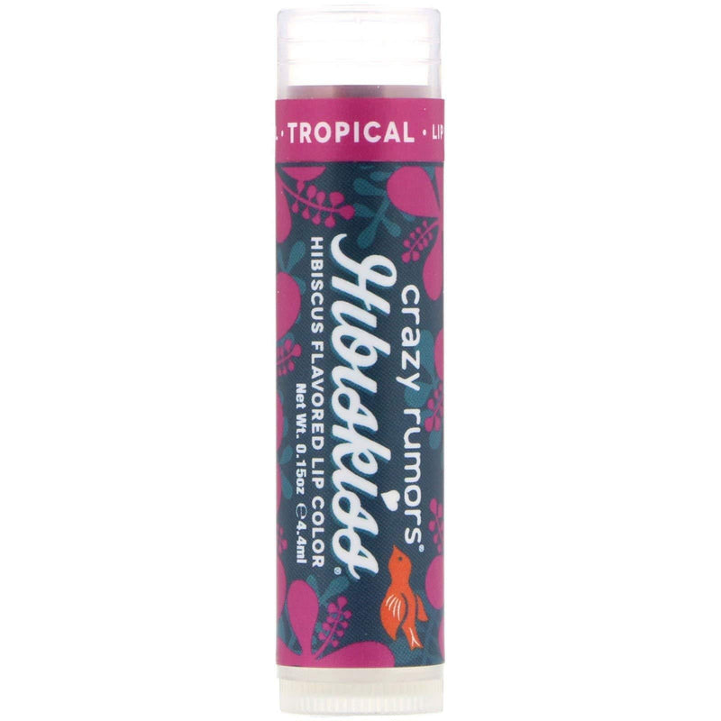 Crazy Rumors 'Hibiskiss' Tinted Lip Balm-Tropical. 4g, vegan 100% natural - NewNest Australia