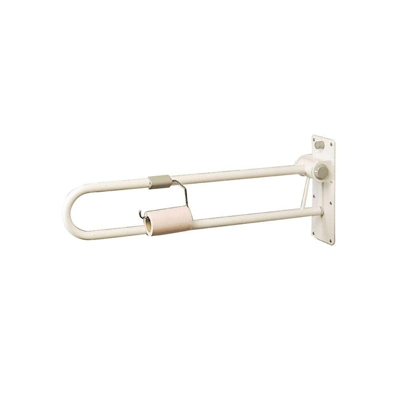 Homecraft Devon Deluxe Folding Support Rail, Bathroom Aid for Elderly, Handicapped, Disabled users, Bathroom Grab Bar for Stability and Control, Safety Handle and Rail for Lavatory and Bathroom 76 cm - NewNest Australia